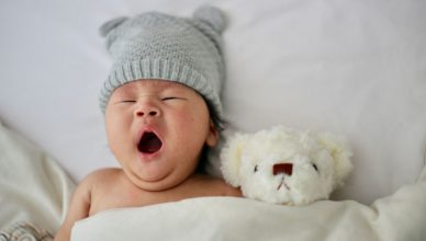 niemowlę sen