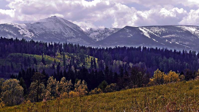 śnieżka szczyt w karkonoszach