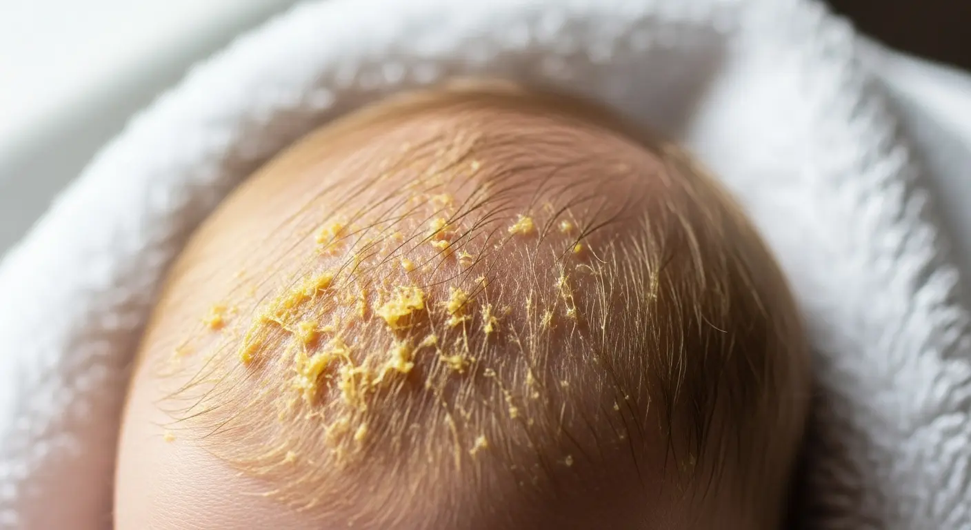 łojotokowe zapalenie skóry u niemowląt